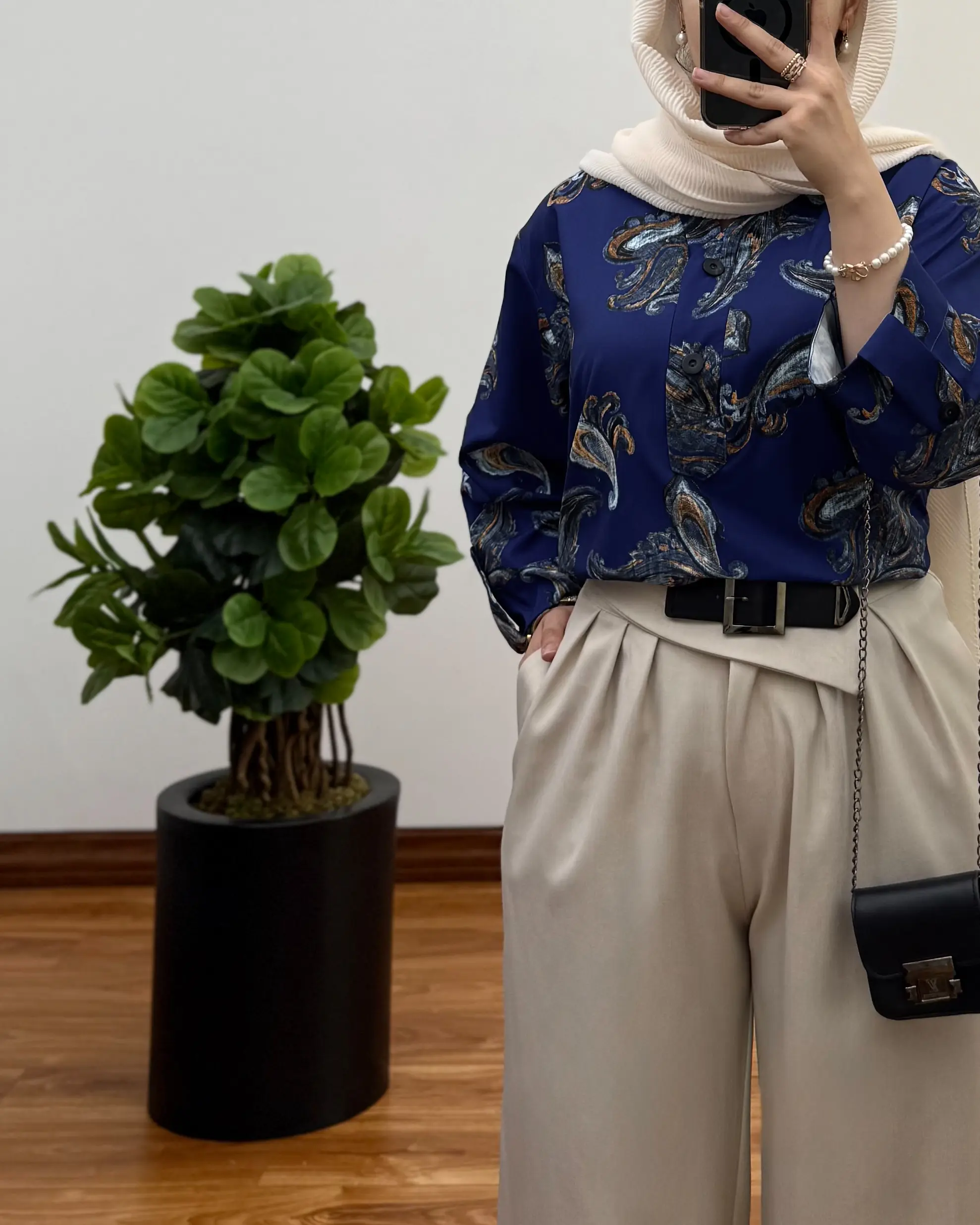 شومیز ایتالیایی ترمه